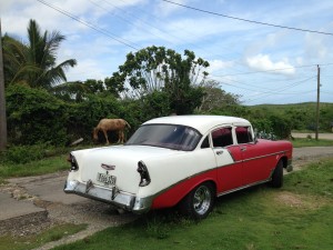 My taxi all week - 1956 Chevy Bel Air